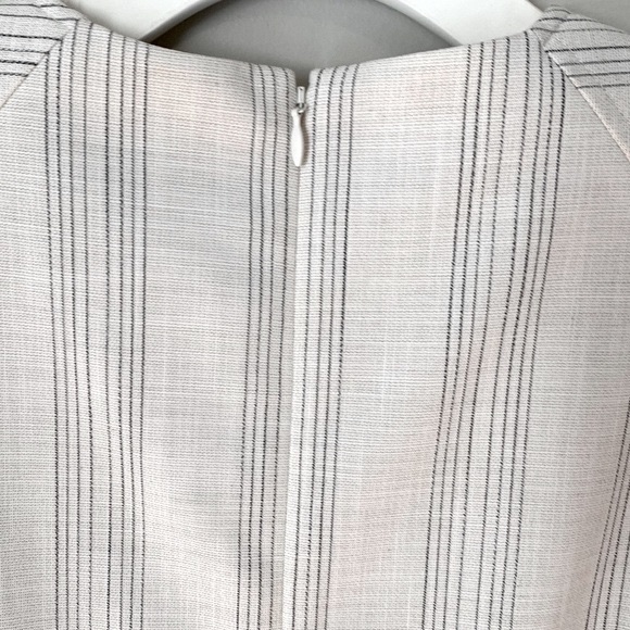 Elie Tahari Galiena size 10 Striped Zip-Front Dress - Picture 12 of 16
